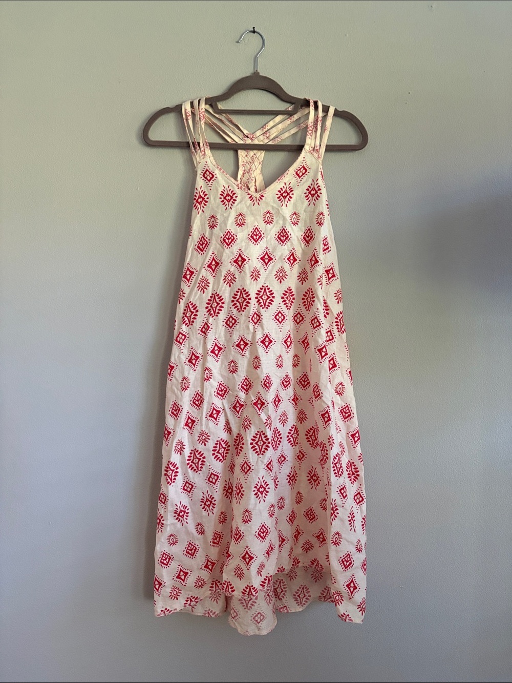 Artisan NY | linen stamp print dress